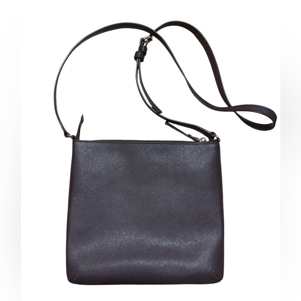 💔Kate Spade Purple Leather Crossbody Bag - Picture 2 of 4